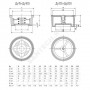Клапан обратный нерж осевой Ду 20 Ру40 межфл диск нерж Benarmo